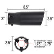 Load image into Gallery viewer, Spectre Exhaust Tip 3-1/2in. OD / Slant - Black - Additional View 9