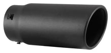 Load image into Gallery viewer, Spectre Exhaust Tip 4-1/2in. OD / Slant - Black - Main Product View