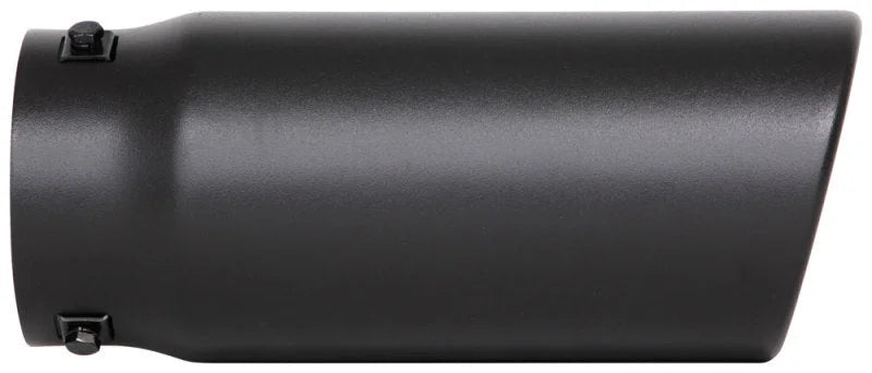 Spectre Exhaust Tip 4-1/2in. OD / Slant - Black - Installation View