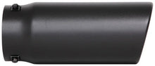 Load image into Gallery viewer, Spectre Exhaust Tip 4-1/2in. OD / Slant - Black - Installation View