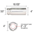 Load image into Gallery viewer, Spectre Exhaust Tip 4in. Resonated - Additional View 5