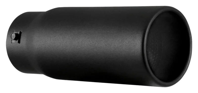 Spectre Exhaust Tip 4in. Resonated - Black - Main Product View