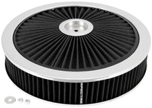 Load image into Gallery viewer, Spectre ExtraFlow HPR Air Cleaner Assembly 14in. x 3in. - Black - Main Product View