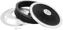 Load image into Gallery viewer, Spectre ExtraFlow HPR Air Cleaner Assembly 14in. x 3in. - Black - Side View