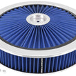 Load image into Gallery viewer, Spectre ExtraFlow HPR Air Cleaner Assembly 14in. x 3in. - Blue - Main Product View