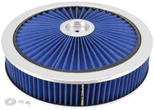 Load image into Gallery viewer, Spectre ExtraFlow HPR Air Cleaner Assembly 14in. x 3in. - Blue - Main Product View