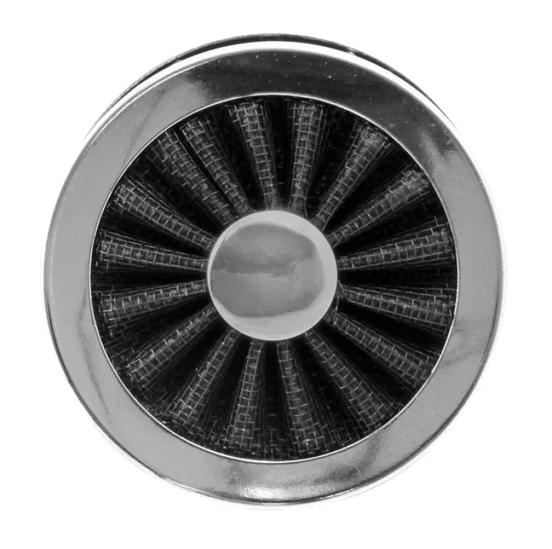 Spectre ExtraFlow Push-In Breather Filter - Black - Side View