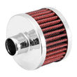 Load image into Gallery viewer, Spectre ExtraFlow Push-In Breather Filter - Red - Side View