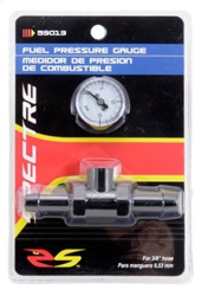 Spectre Fuel Pressure Gauge 0-15psi - Back View