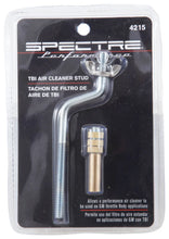 Load image into Gallery viewer, Spectre GM TBI Air Cleaner S-Stud Mounting Hardware (5in. Offset) - Installation View