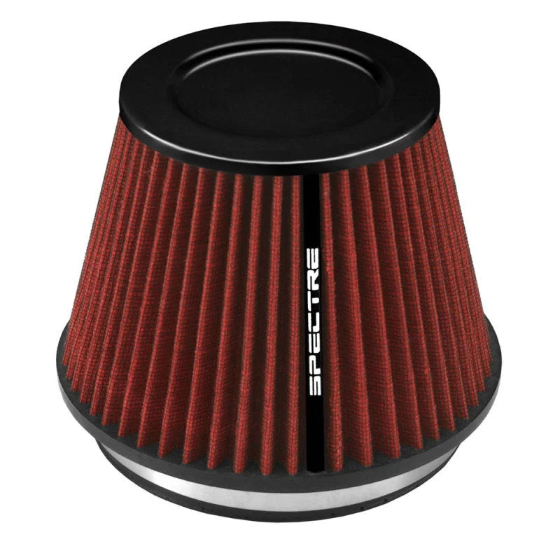 Spectre HPR Conical Air Filter 6in. Flange ID / 7.719in. Base OD / 5.219in. Top OD / 6.219in. H - Side View