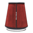Load image into Gallery viewer, Spectre HPR Conical Air Filter 6in. Flange ID / 7.719in. Base OD / 8.5in. Tall - Red - Main Product View