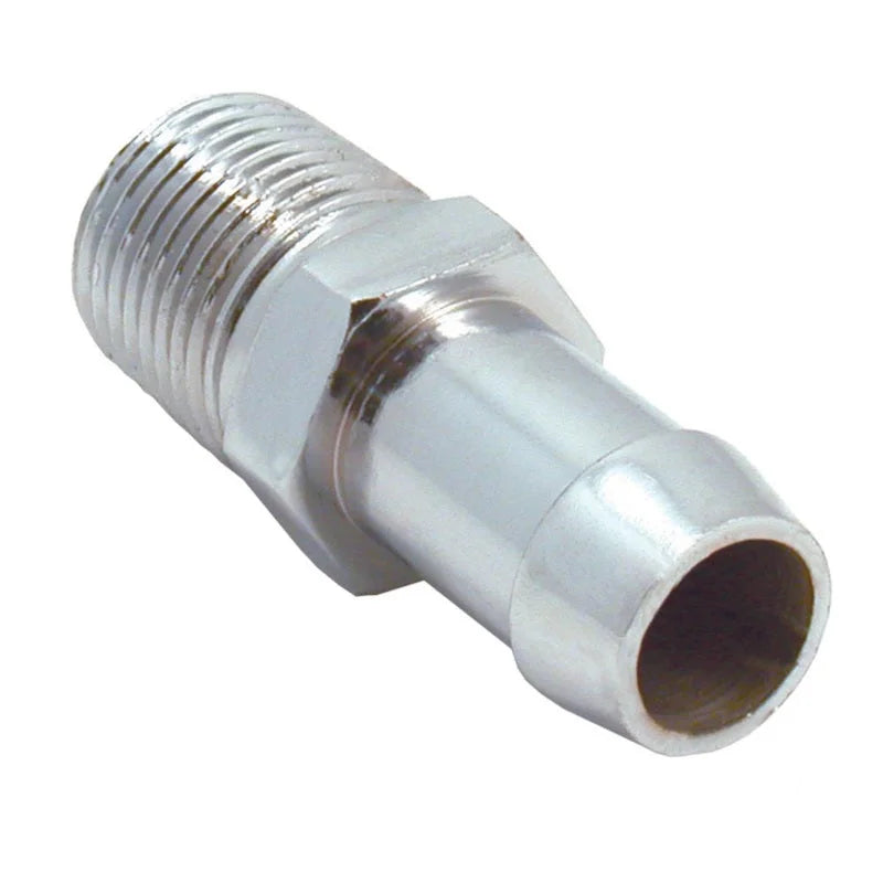 Spectre Heater Hose Fitting 5/8in. - Chrome - Main Product View
