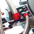 Load image into Gallery viewer, Spectre Heater Hose Fitting 5/8in. - Chrome - Side View