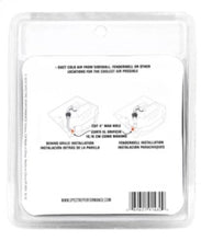 Load image into Gallery viewer, Spectre Intake Tube/Duct Mounting Plate (ABS) 4in. OD - Back View