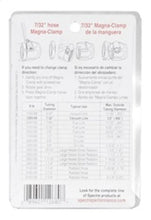Load image into Gallery viewer, Spectre Magna-Clamp Hose Clamps 7/32in. (2 Pack) - Chrome - Installation View