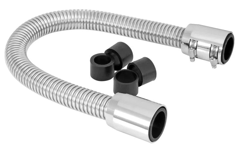 Spectre Magna Kool Radiator Hose Kit 30in W/Chrome End Covers - Main Product View