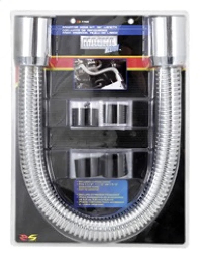 Spectre Magna Kool Radiator Hose Kit 30in W/Chrome End Covers - Additional View 8