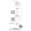 Load image into Gallery viewer, Spectre Plenum Kit Low w/Driver Side 45/90 Degree Tube - Detail View