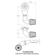 Load image into Gallery viewer, Spectre Plenum Kit (Low) w/Passenger Side 45/90 Degree Tube - Back View