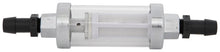 Load image into Gallery viewer, Spectre Premium Clearview Fuel Filter (Incl. 1/4in. / 5/16in. / 3/8in. Barb Fittings) - Side View