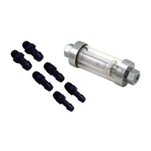 Load image into Gallery viewer, Spectre Premium Clearview Fuel Filter (Incl. 1/4in. / 5/16in. / 3/8in. Barb Fittings) - Main Product View
