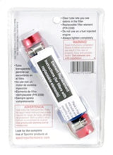 Load image into Gallery viewer, Spectre Pro-Plumbing Fuel Filter 3/8in. - Red/Blue - Installation View
