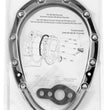 Load image into Gallery viewer, Spectre SB Chevrolet Timing Cover (Incl. Pre-Installed Seal/Gaskets/Bolts) - Chrome - Back View
