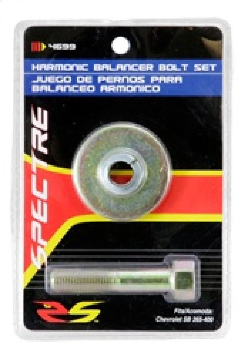 Spectre SB Chevy Harmonic Balancer Bolt - Installation View