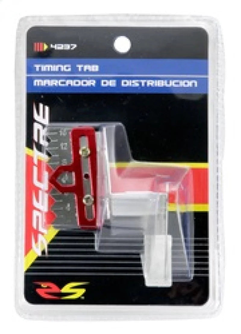 Spectre SB Chevy Timing Tab - Adjustable - Back View