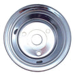 Load image into Gallery viewer, Spectre SB Chevy (w/Long Water Pump) Double Lower Groove Crankshaft Pulley - Chrome - Detail View