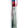 Load image into Gallery viewer, Spectre Stainless Steel Flex Fuel Line 3/8in. ID - 3ft. w/Clamps Red/Blue - Back View
