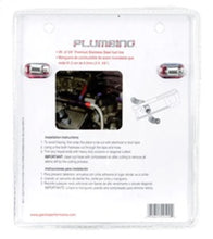 Load image into Gallery viewer, Spectre Stainless Steel Flex Fuel Line 3/8in. ID - 3ft. w/Clamps Red/Blue - Installation View