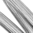 Load image into Gallery viewer, Spectre Stainless Steel Flex Oil/Heater Hose 1/2in. - 4ft. - Side View
