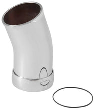 Load image into Gallery viewer, Spectre Universal Intake Elbow Tube (ABS) w/Collar 3in. OD / 22 Degree - Chrome - Main Product View