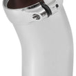Load image into Gallery viewer, Spectre Universal Intake Elbow Tube (ABS) w/Collar 3in. OD / 22 Degree - Chrome - Detail View