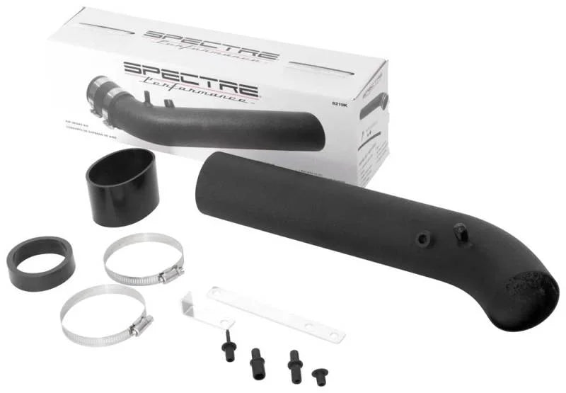 Spectre Universal Intake Tube Kit 3in. - Aluminum - Black - Additional View 5