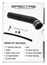 Load image into Gallery viewer, Spectre Universal Intake Tube Kit 3in. - Aluminum - Black - Additional View 8