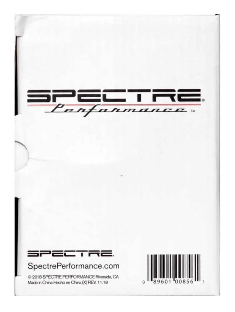 Spectre Universal Intake Tube Kit 3in. - Aluminum - Black - Additional View 9