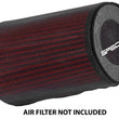 Load image into Gallery viewer, Spectre Universal Pre-Filter Wrap 6.125in. x 9.125in. - Black - Side View