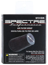 Load image into Gallery viewer, Spectre Universal Pre-Filter Wrap 6.125in. x 9.125in. - Black - Additional View 6