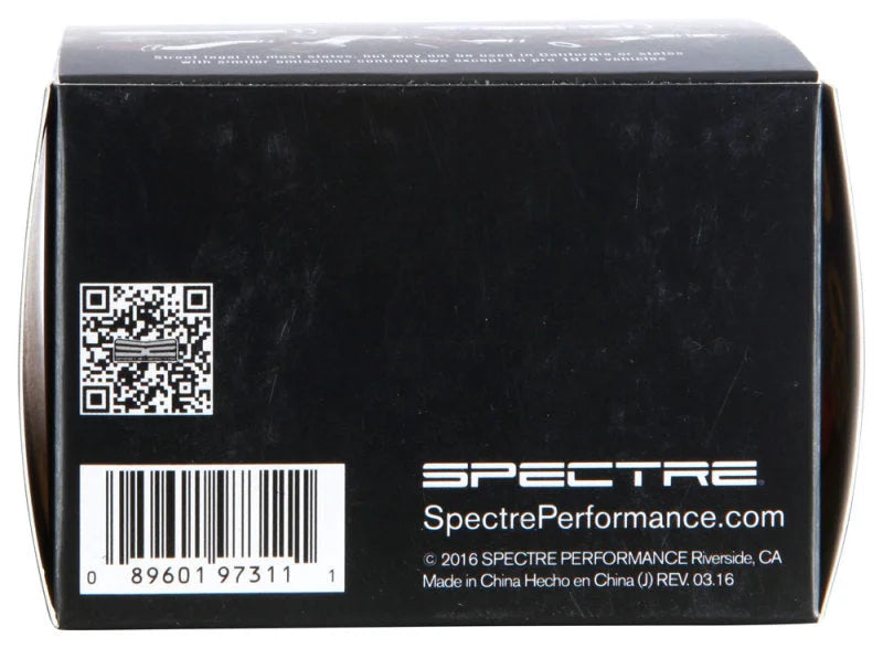 Spectre Universal Pre-Filter Wrap 6.125in. x 9.125in. - Black - Additional View 9