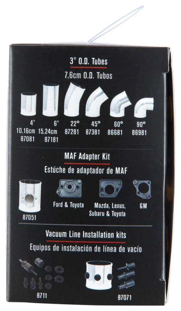 Spectre Universal Pre-Filter Wrap 6in. x 6.125in. - Black - Additional View 7