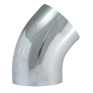 Spectre Universal Tube Elbow 4in. OD / 45 Degree - Aluminum - Main Product View