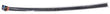 Load image into Gallery viewer, Spectre Wire Loom 1-1/4in. Diameter / 4ft. Length - Black - Detail View