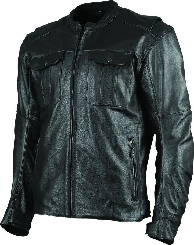 Speed and Strength Band of Brothers Leather Jacket Black - Medium