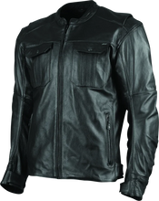 Load image into Gallery viewer, Speed and Strength Band of Brothers Leather Jacket Black - Small - Main Product View
