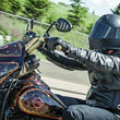 Load image into Gallery viewer, Speed and Strength Band of Brothers Leather Jacket Black - Small - Side View