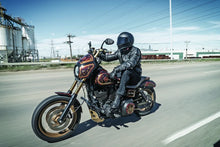 Load image into Gallery viewer, Speed and Strength Band of Brothers Leather Jacket Black - Small - Installation View