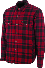 Load image into Gallery viewer, Speed and Strength Black 9 2.0 Moto Shirt Red - Small - Main Product View